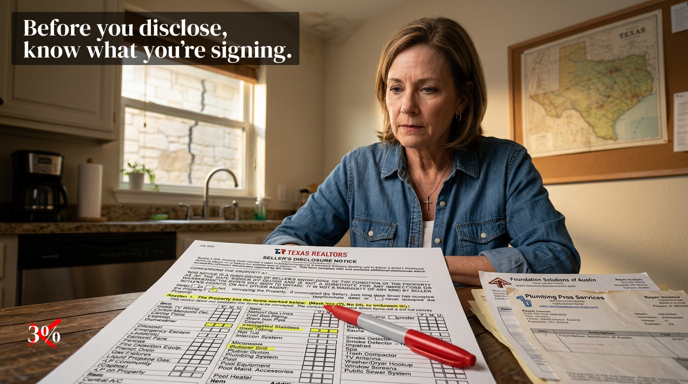 Understanding the Texas Seller's Disclosure Notice (TXR-1406)